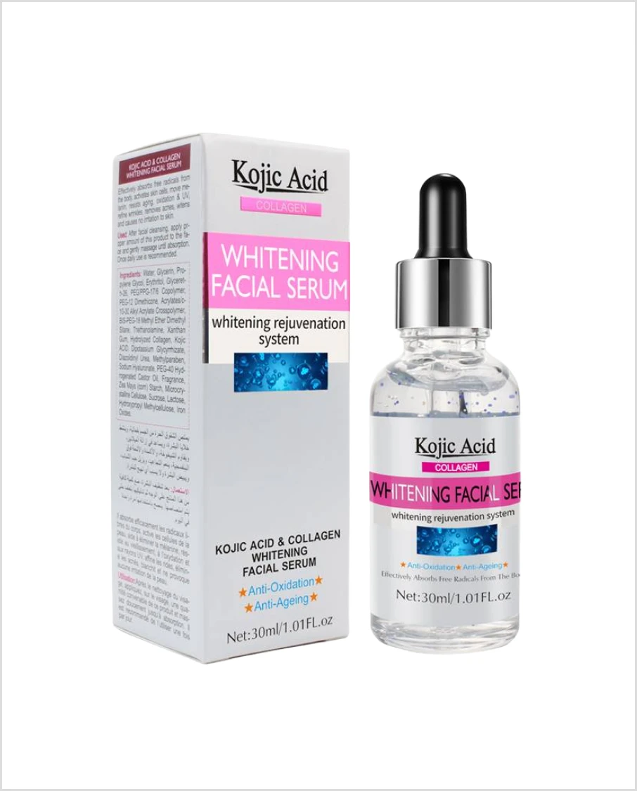 Kojic acid collagen whitening facial serum 30ml