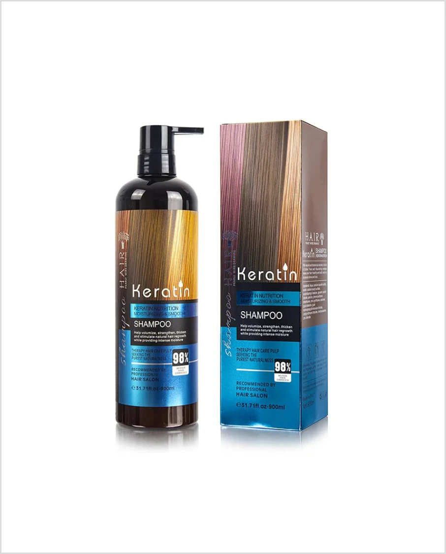 SULFATE FREE HAIR LOSS GOLDEN KERATIN SHAMPOO 900ML