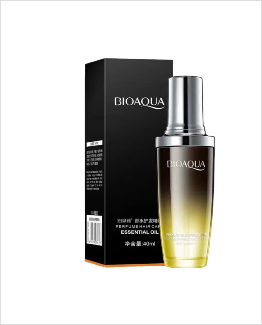 Bioaqua Brand Perfume Hair Care Essential Oil Hair Scalp Treatment Pure Argan Moisturizer Repair Hair Serum For Dry Hair Types 40ml