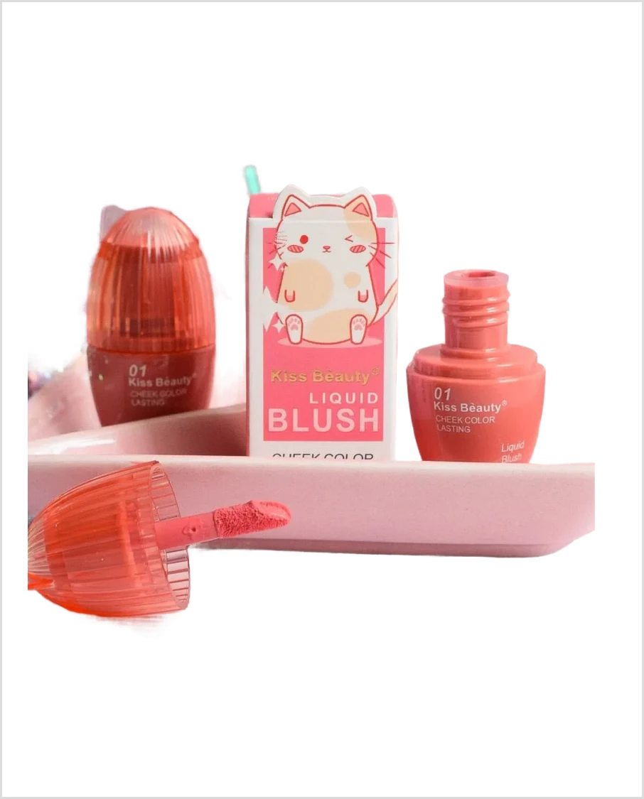 KISS BEAUTY MINI CAT LIQUID BLUSH ON