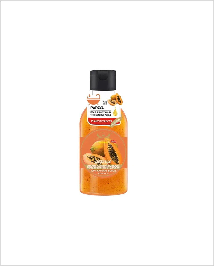 Papaya face & body wash 300ml imported