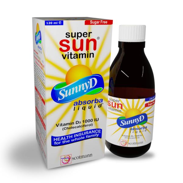 SunnyD Absorba Liquid (1000 IU Cholecalciferol)