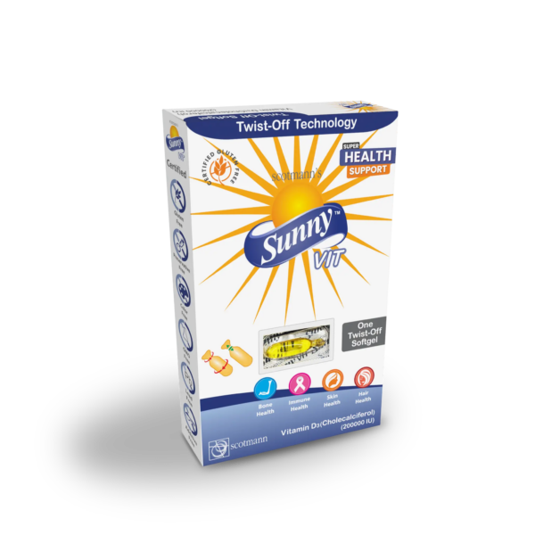 Scotmann’s Sunny Vit Twist-off - Softgel