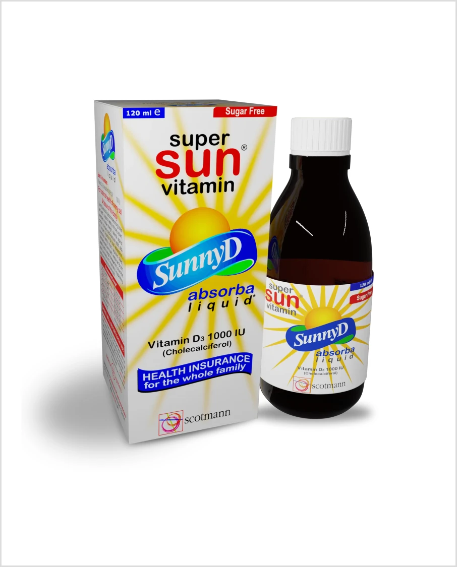 SunnyD Absorba Liquid (1000 IU Cholecalciferol)