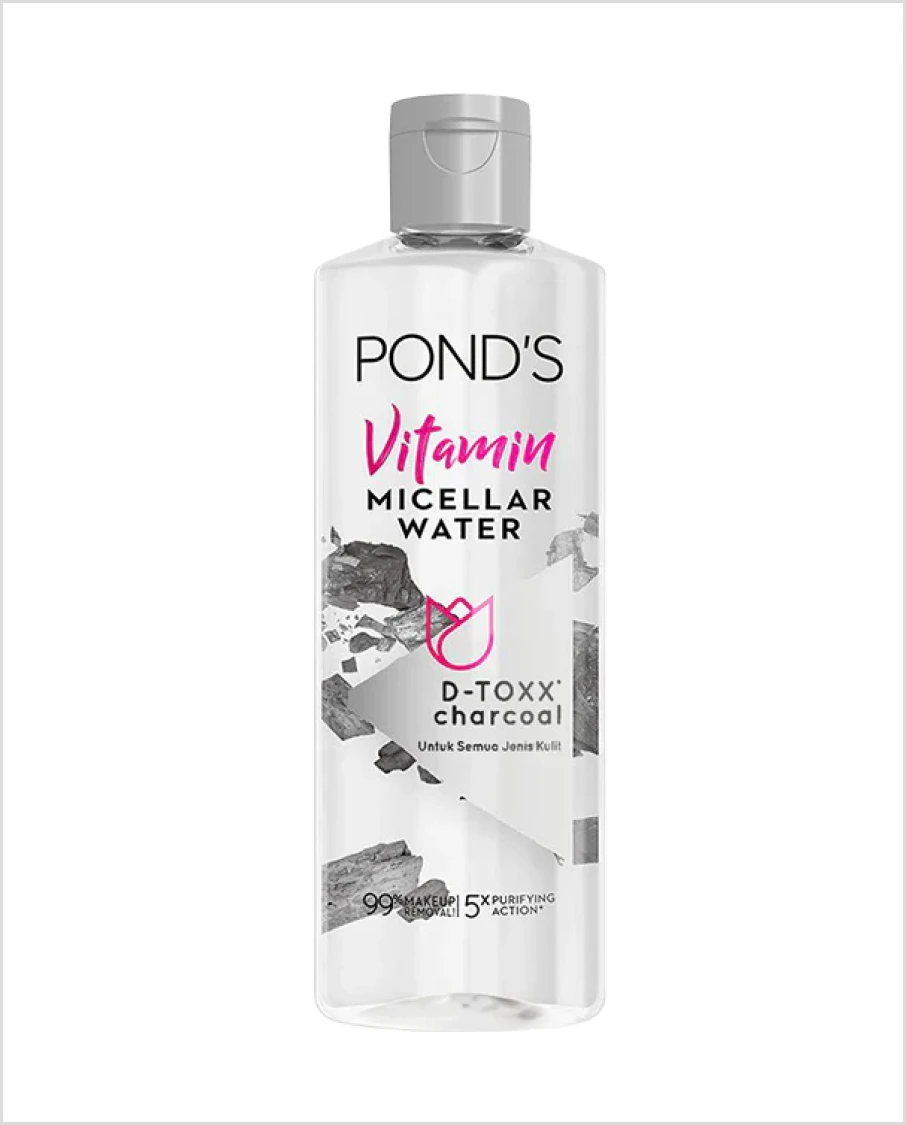 Pond’s Vitamin D-Toxx Charcoal Micellar Water, 100ml