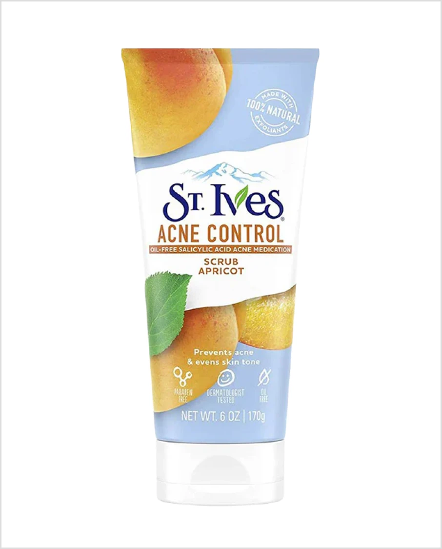 St. Ives Acne Control Apricot Scrub Tube 170g