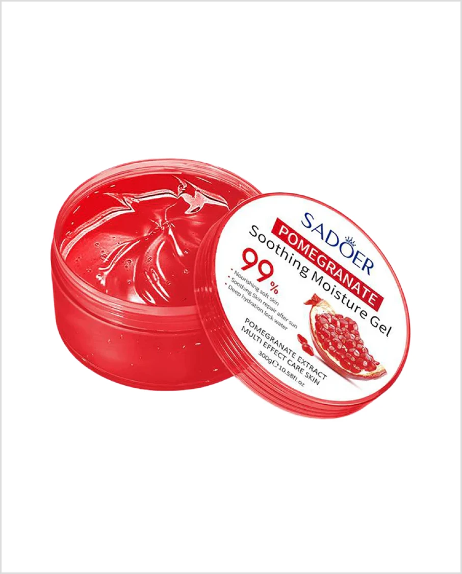 Bioaqua Pomegranate Fresh Brightening Soothing Moisture Gel Hydrating Nourishing Moisturizing Gel 300g