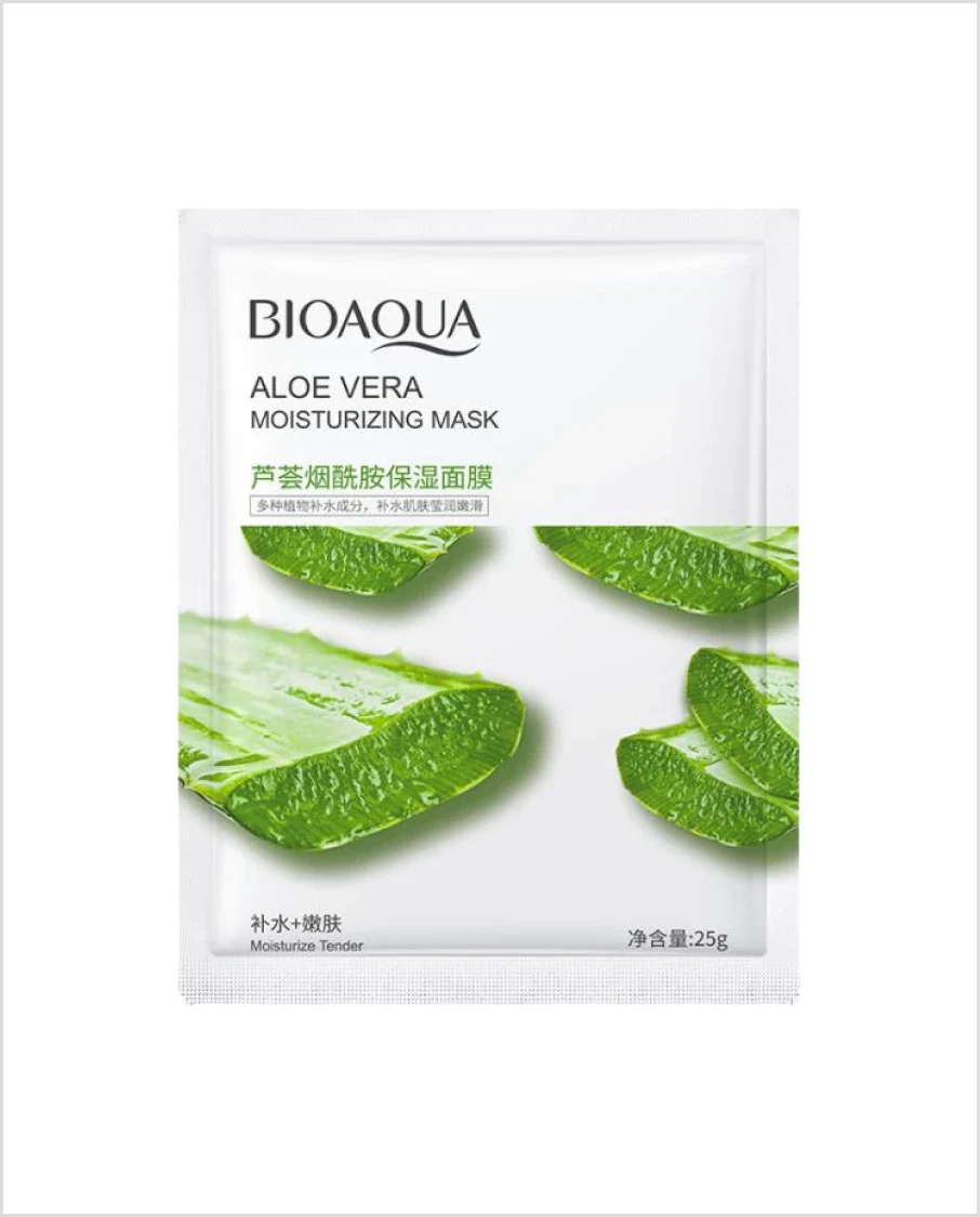 Bioaqua Aloe Vera Moisturizing Face Sheet Mask