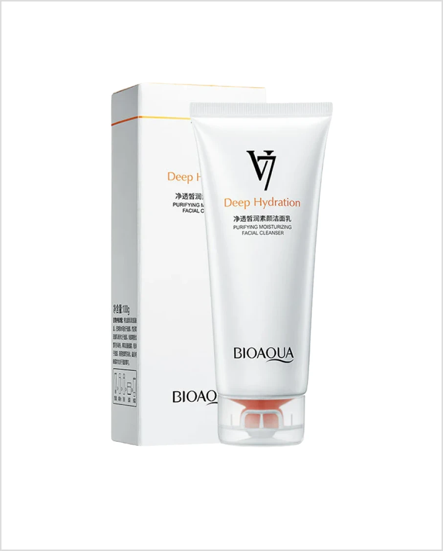 Bioaqua V7 Deep Hydration Face Wash Cleanser 100g