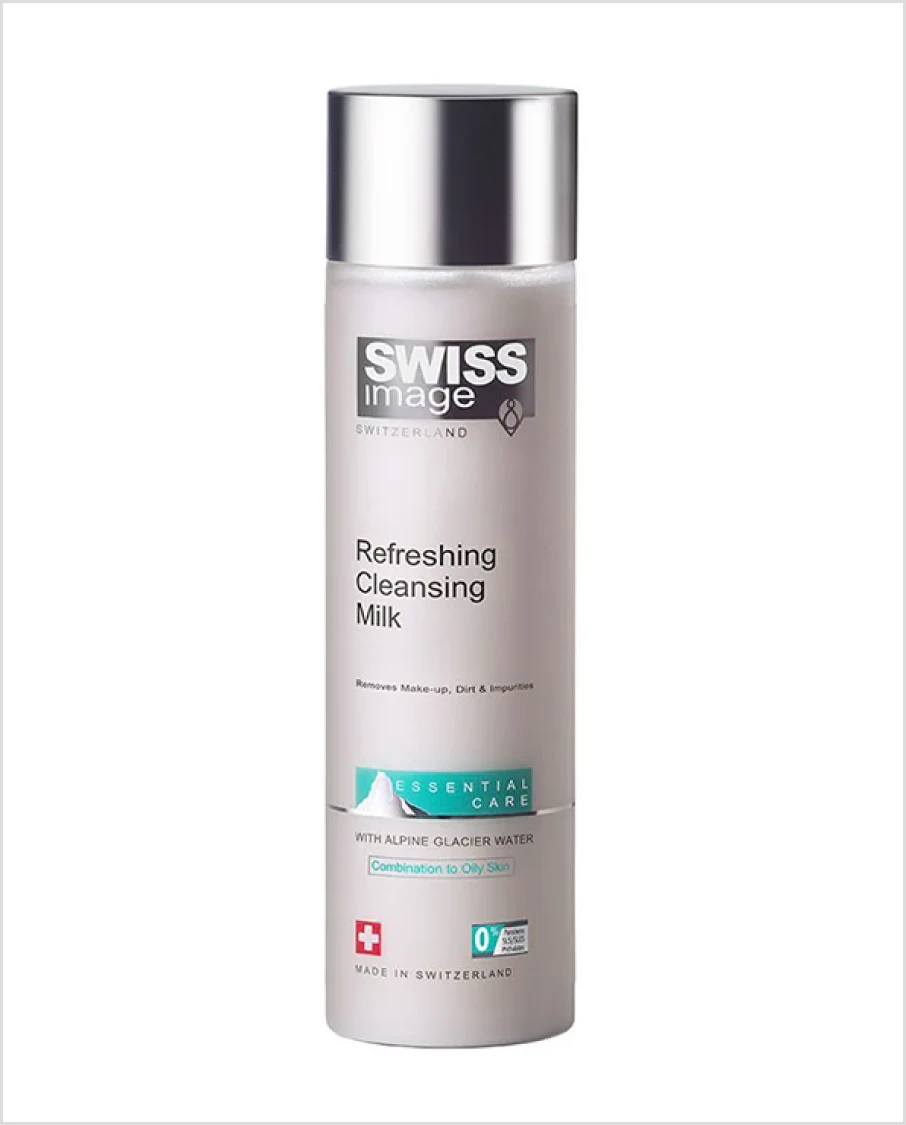 Swiss Image Essential Care Refreshing Cleansing Milk, All Skin Types, 200ml