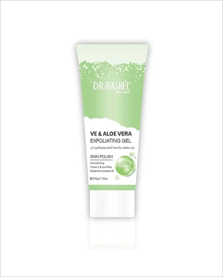 Dr Rashel SKIN POLISH EXFOLIATING GEL – ALOEVERA & VITAMIN E