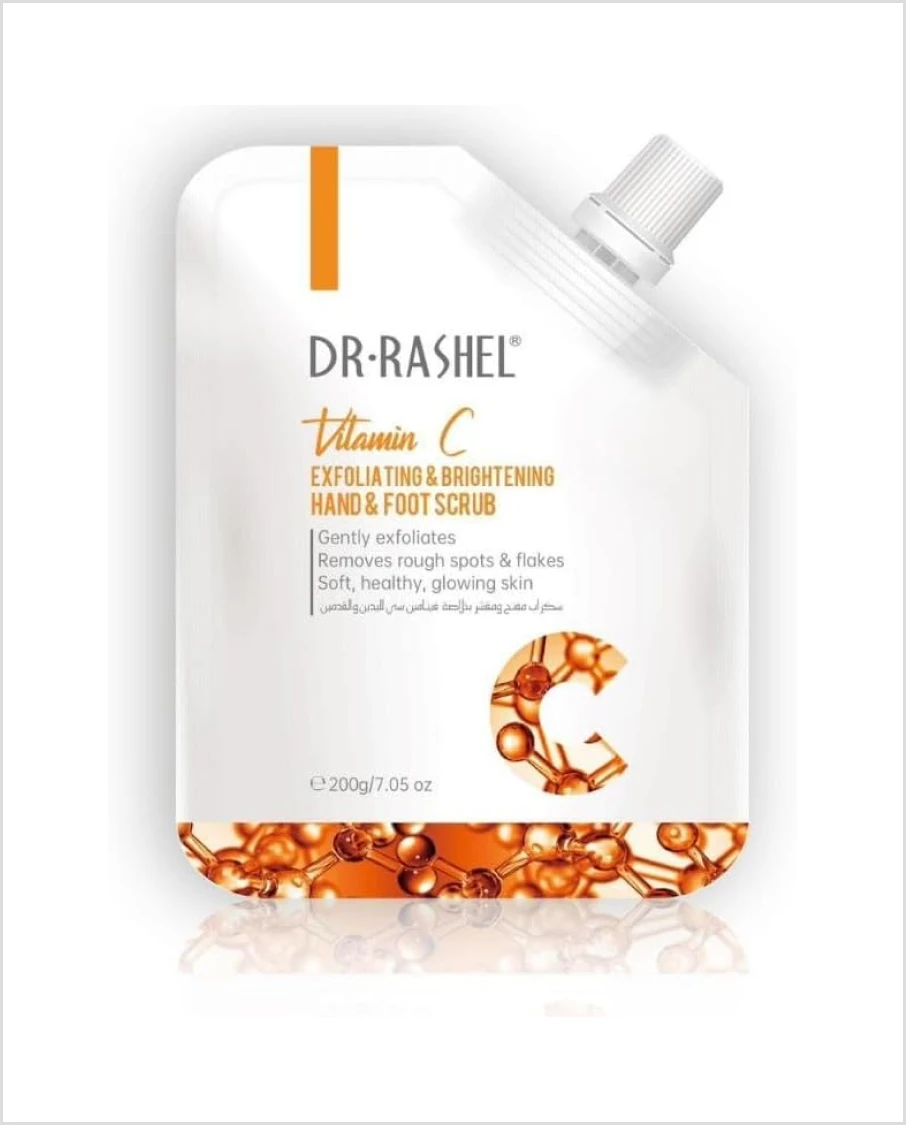 Dr Rashel VITAMIN C EXFOLIATING & BRIGHTENING HAND & FOOT SCRUB – 200G