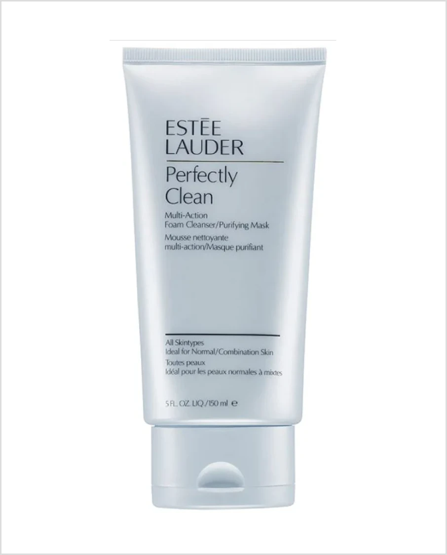 Estee Lauder Perfectly Clean Multi-Action Foam Cleanser-Purifying Mask