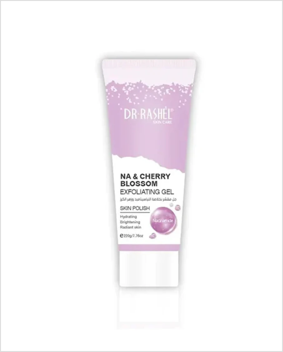 Dr Rashel SKIN POLISH EXFOLIATING GEL – NIACINAMIDE & CHERRY BLOSSOM