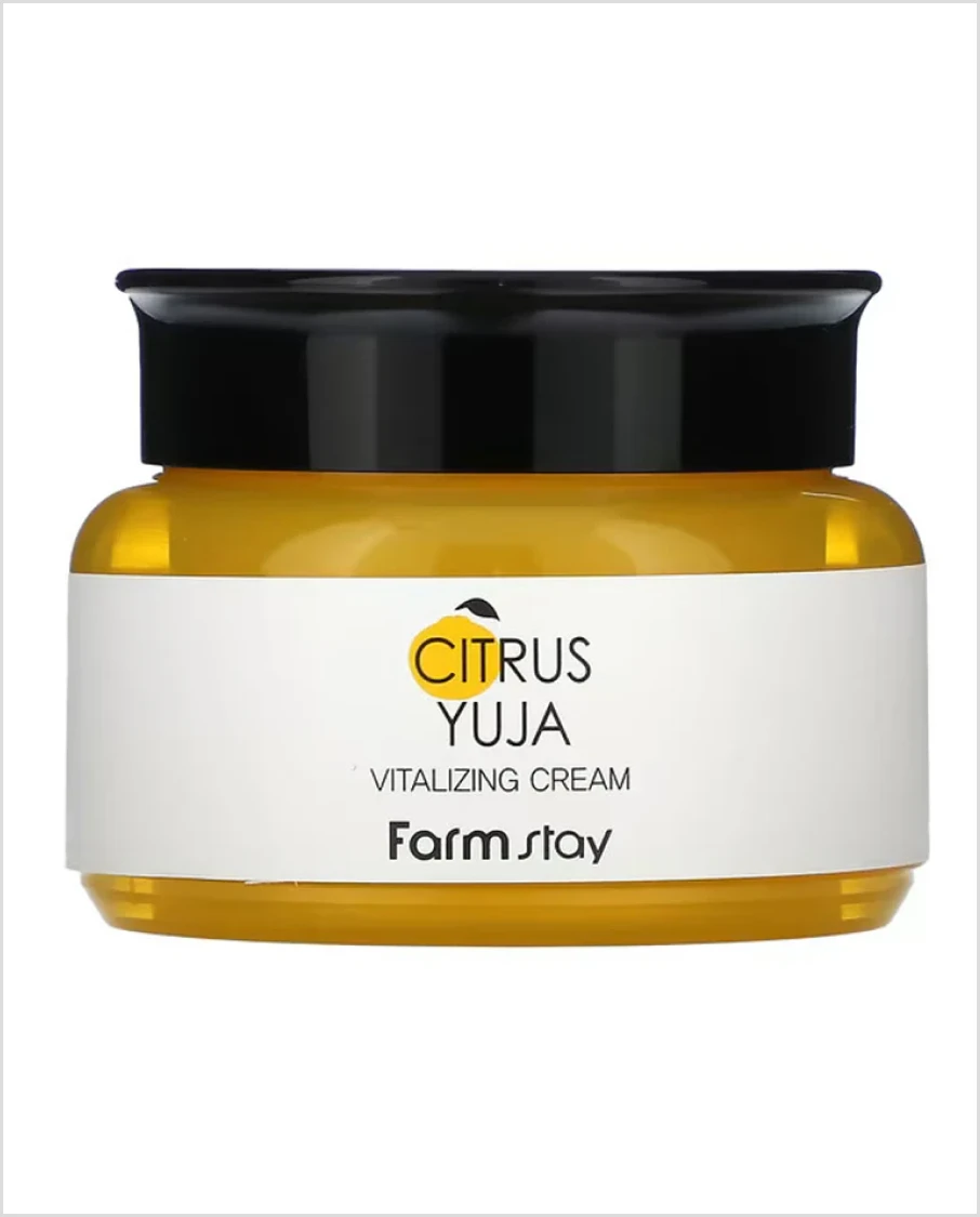 Farmstay, Citrus Yuja, Vitalizing Cream, 3.52 oz (100 g)
