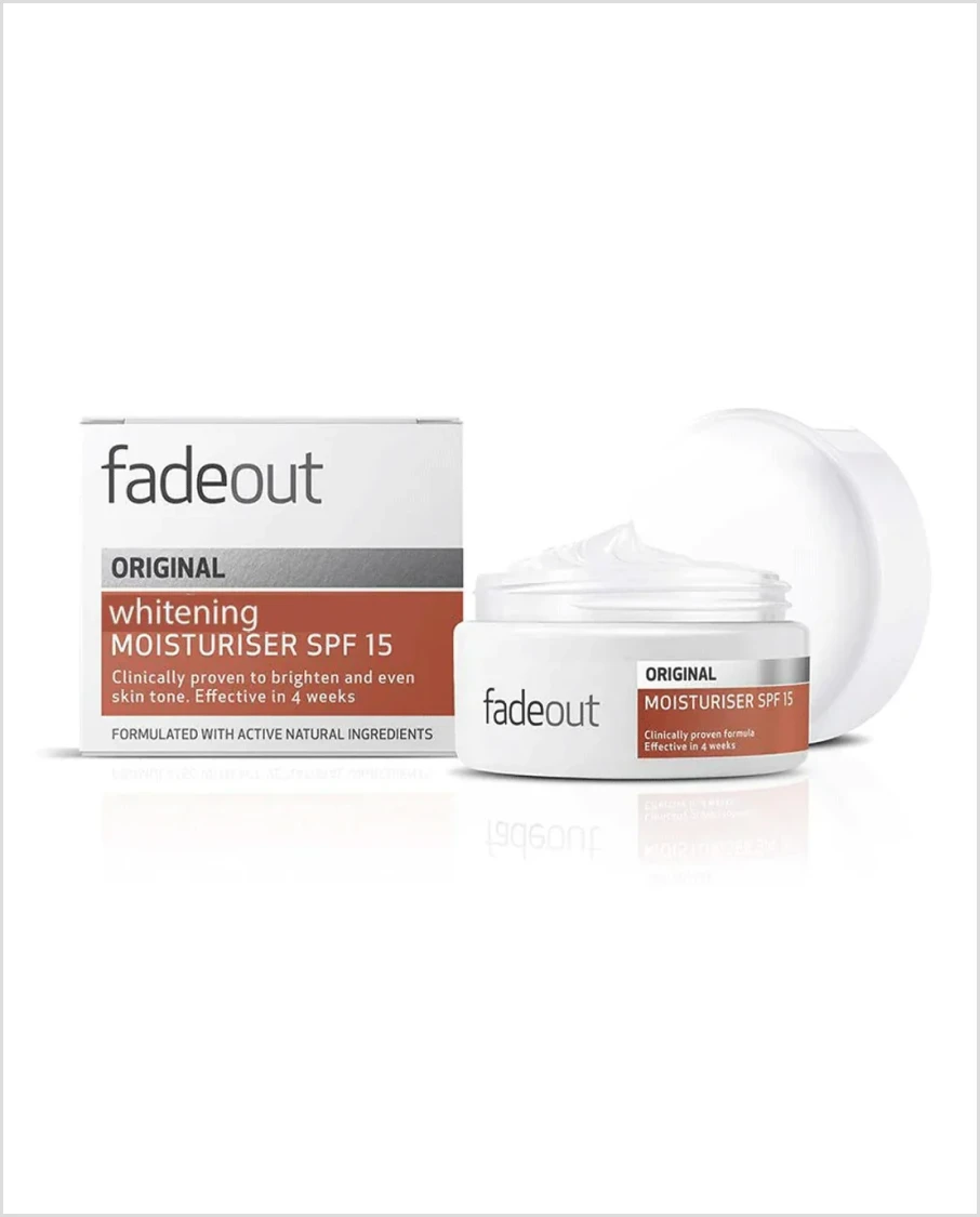Fadeout original whitening moisturiser spf15 – 50ml