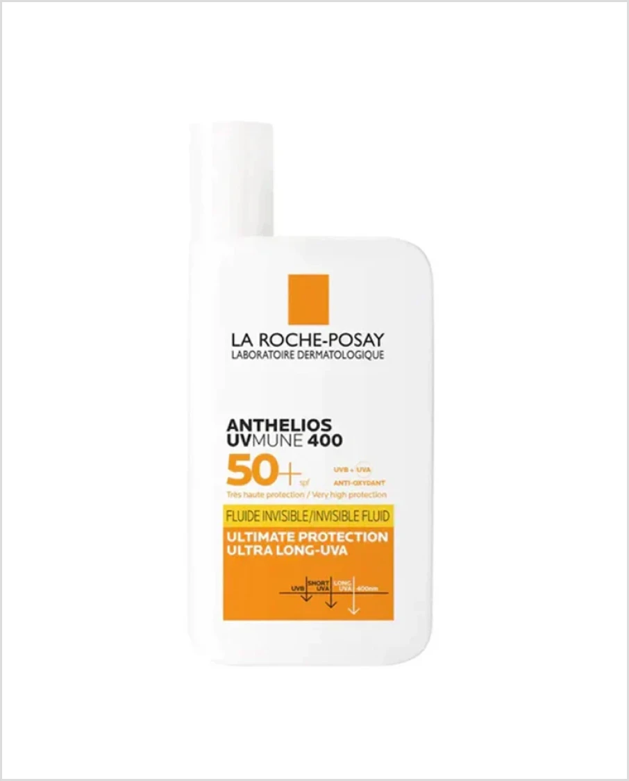 LA ROCHE-POSAY ANTHELIOS UVMUNE 400 INVISIBLE FLUID SPF50+ AUTHENTIC