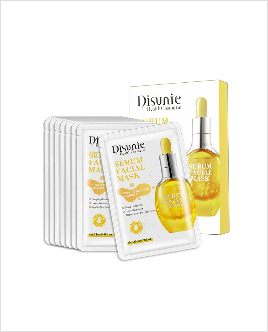 VE hyaluronic acid facial mask(8 sheets) with deep hydration and moistening effect