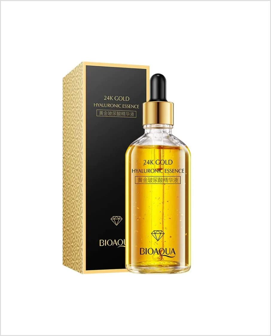 Bioaqua 24k gold hyaluronic acid moisturizing serum 100ml