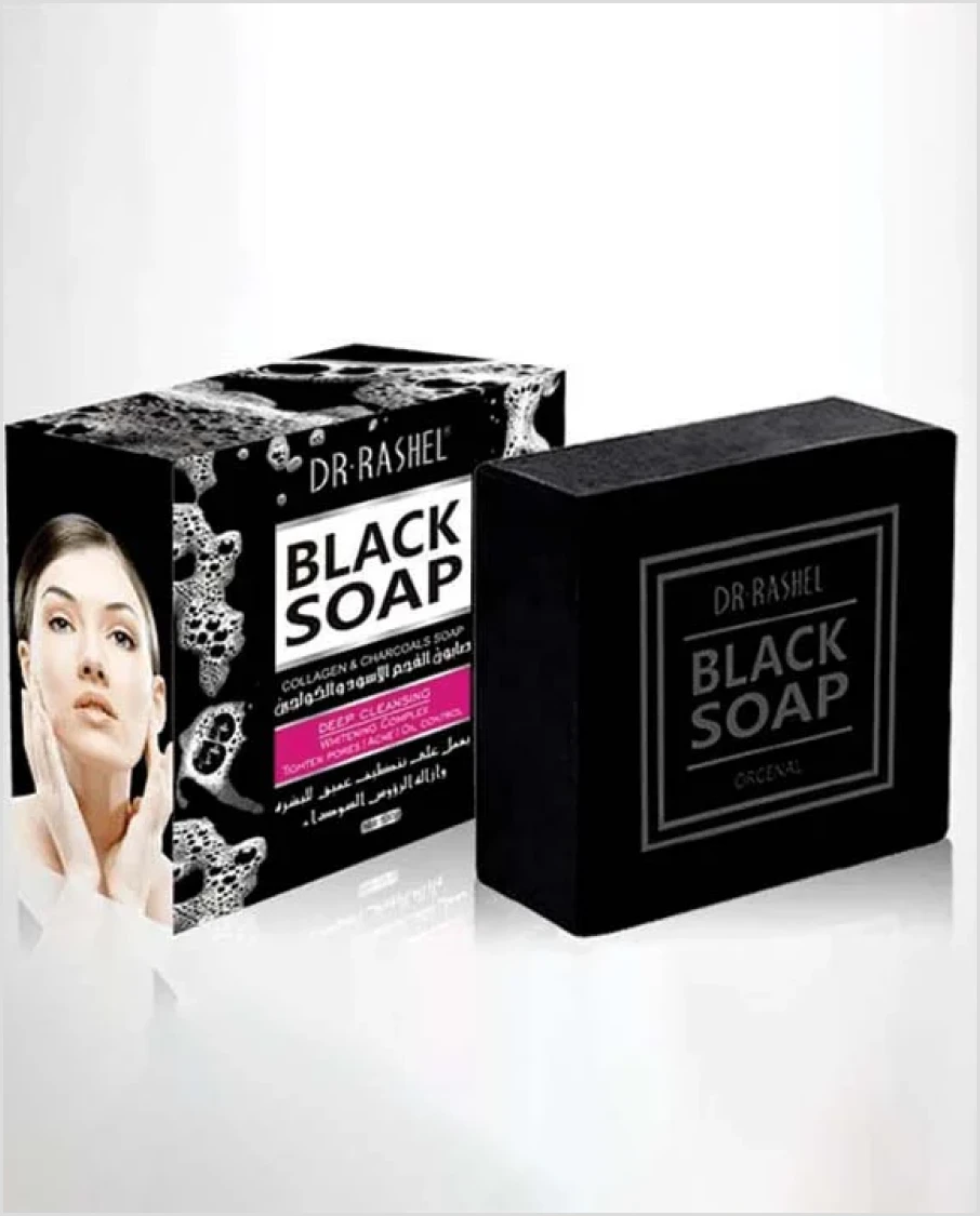 Dr Rashel charcoal black soap