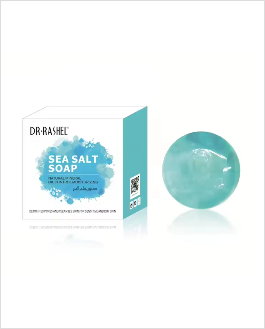 Dr Rashel detoxifies pores sea salt soap – 100g