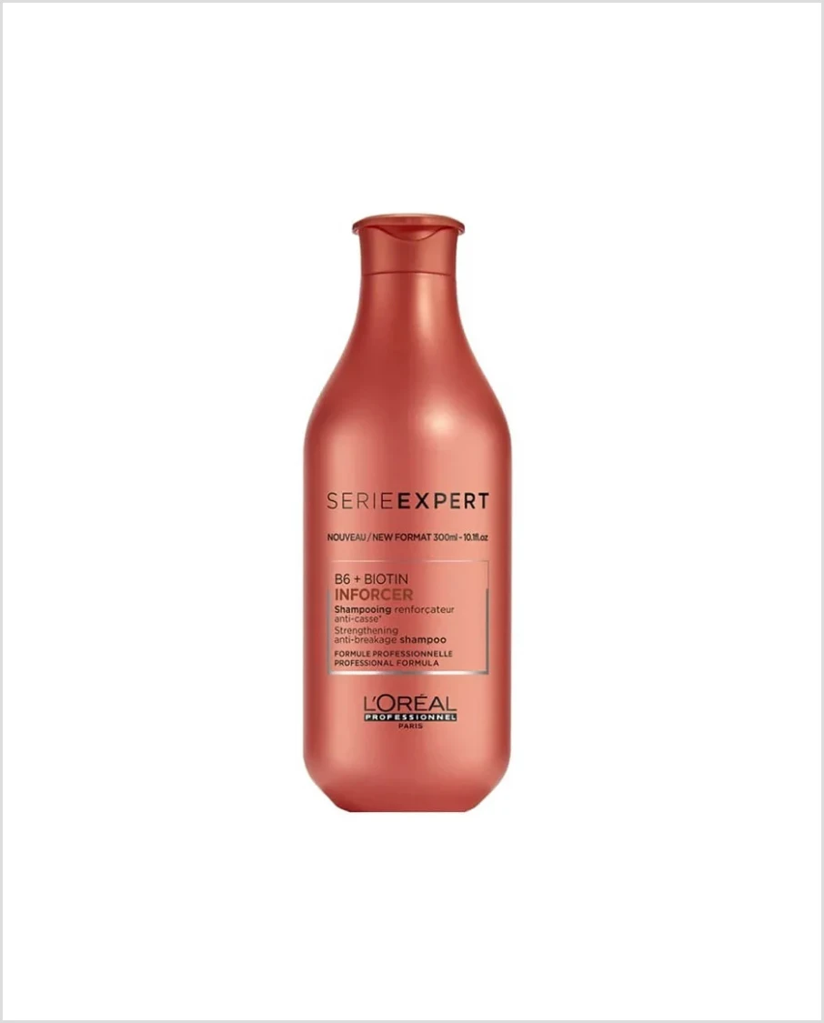L’ORÉAL PROFESSIONNEL SERIE EXPERT B6 + BIOTIN INFORCER SHAMPOO, 300 ML L’ORÉAL PROFESSIONNEL SERIE EXPERT B6 + BIOTIN INFORCER SHAMPOO, 300 ML L’ORÉAL PROFESSIONNEL SERIE EXPERT B6 + BIOTIN INFORCER SHAMPOO, 300 ML