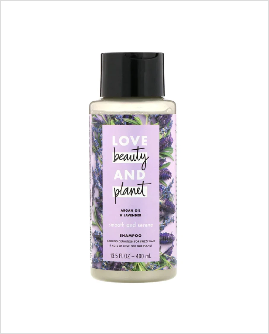 SULFATE-FREE ARGAN OIL & LAVENDER SHAMPOO 400ML