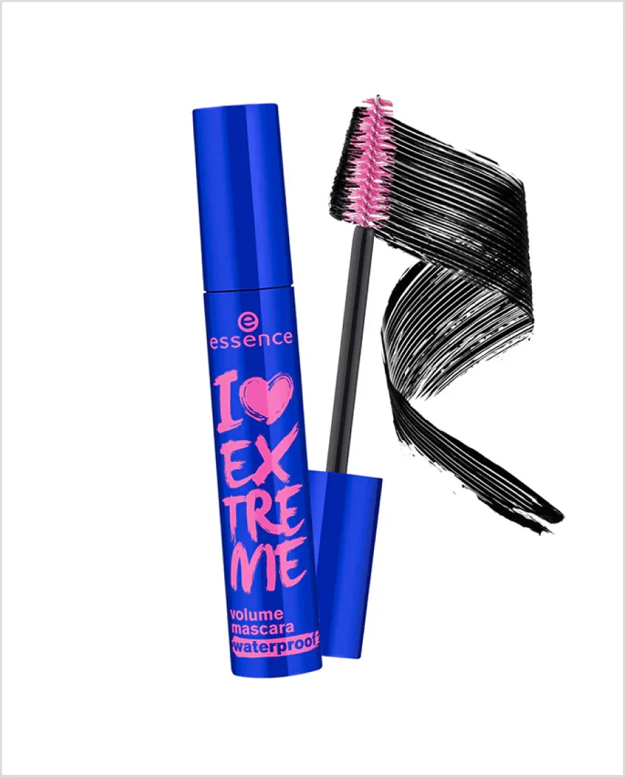 Essence- I Love Extreme Volume Mascara Waterproof-Blue