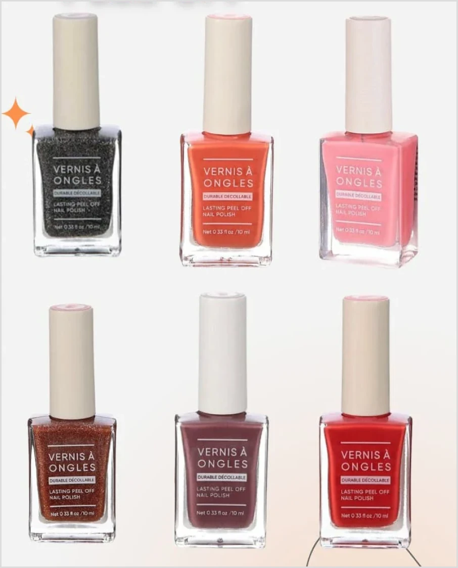 Miniso Pack of 6 Nail Paints