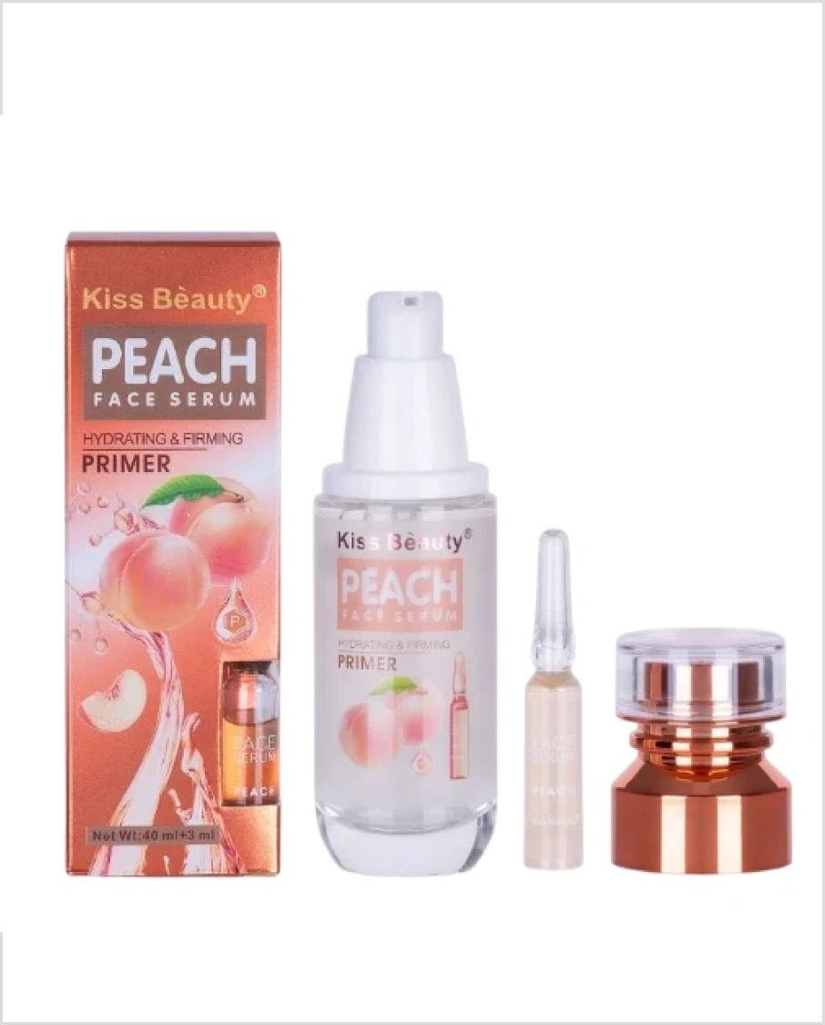 Kiss beauty primer with peach face serum