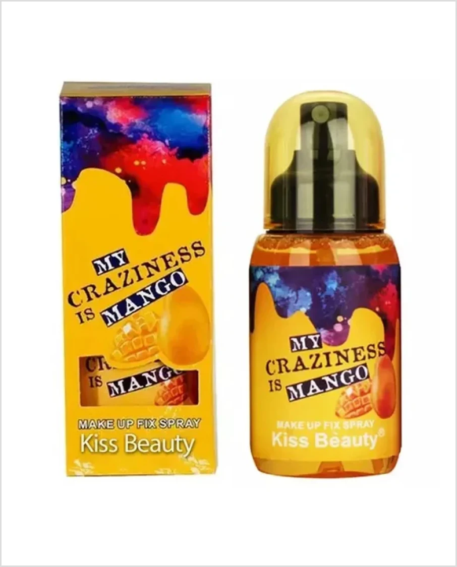 My craziness makeup fixing spray kiss beauty