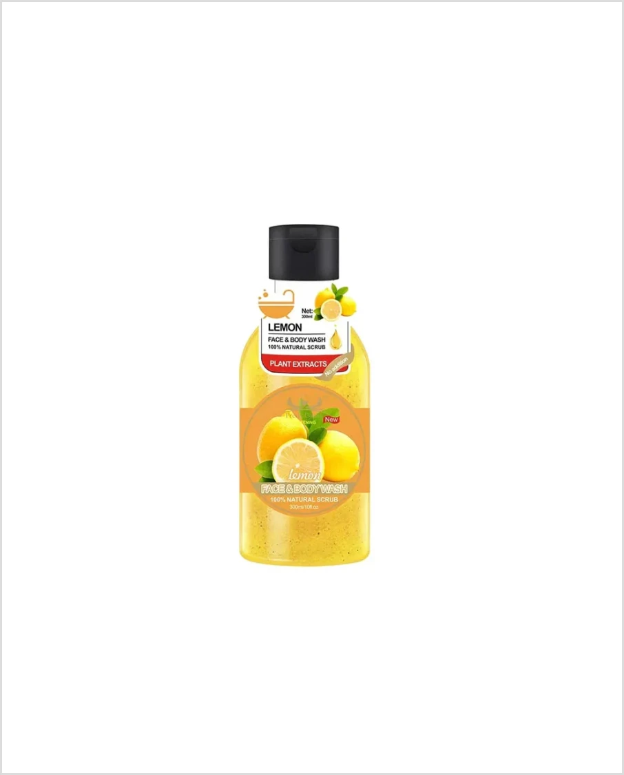 Lemon face & body wash 300ml imported