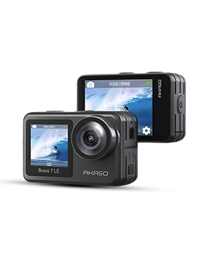 AKASO Brave 7 LE 4K30FPS 20MP WiFi Action Camera